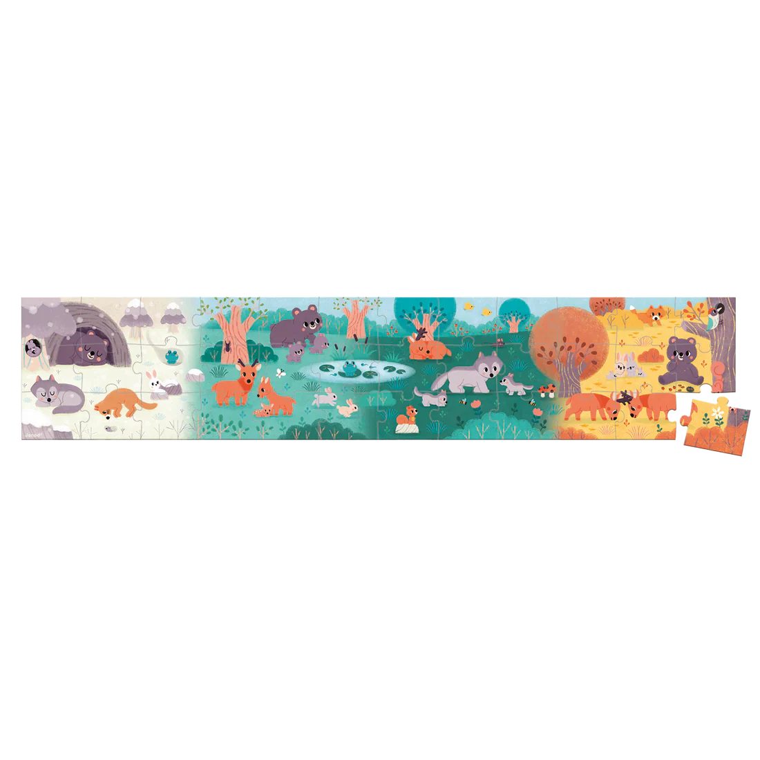 Casse-tête - 4 saisons panoramique (36 pcs) – Image 2