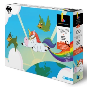 Casse-tête - Licorne arc-en-ciel (100 mcx)