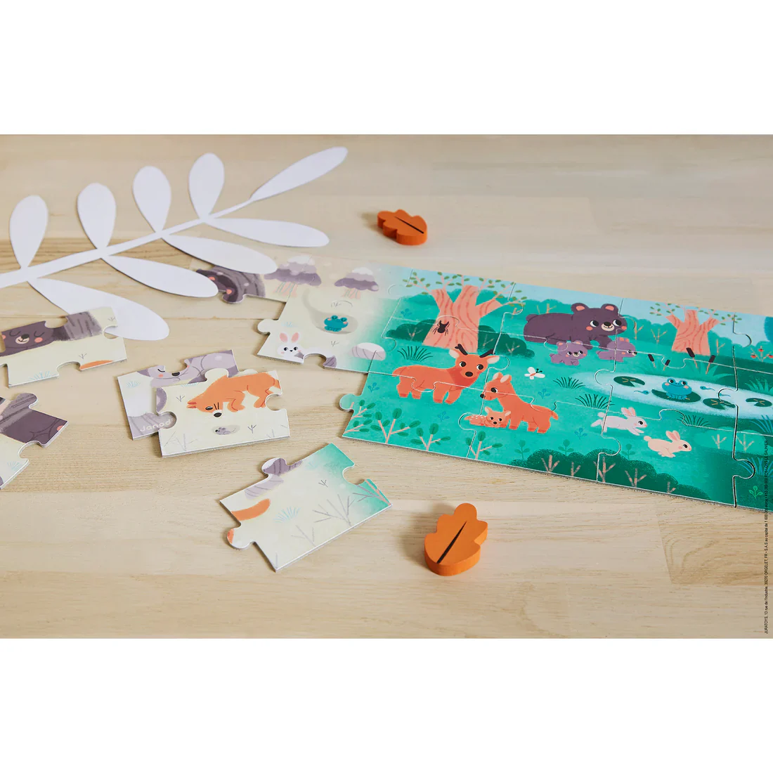 Casse-tête - 4 saisons panoramique (36 pcs) – Image 3