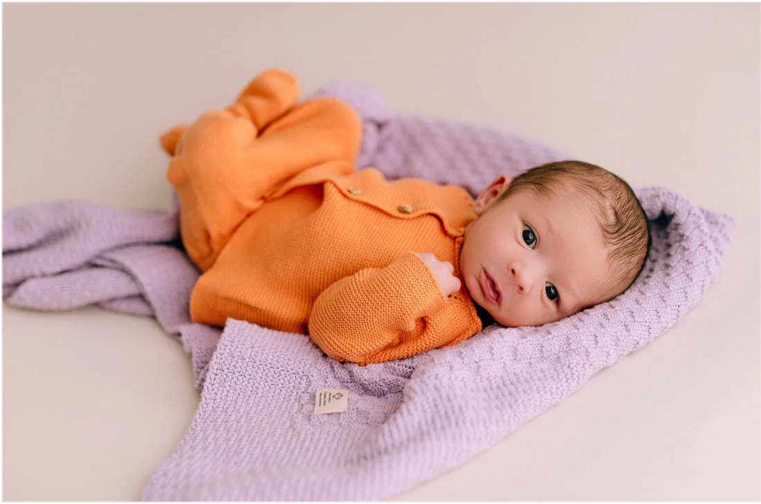 Couverture Bébé Parme – Image 2