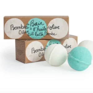 Bombes de bain à l’huile d’olive